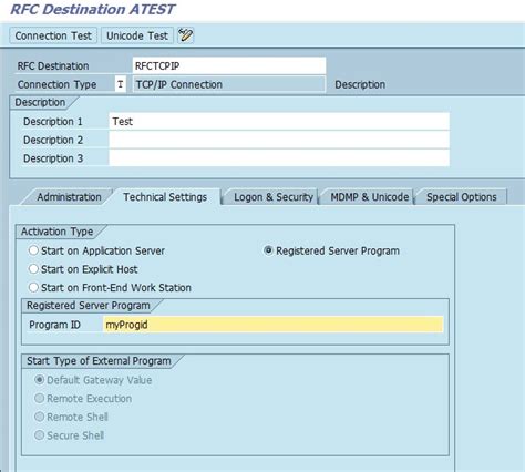 HOW TO SAP - Create RFC TCPIP connection and Register Server Program with RFCEXEC ~ HOW TO SAP