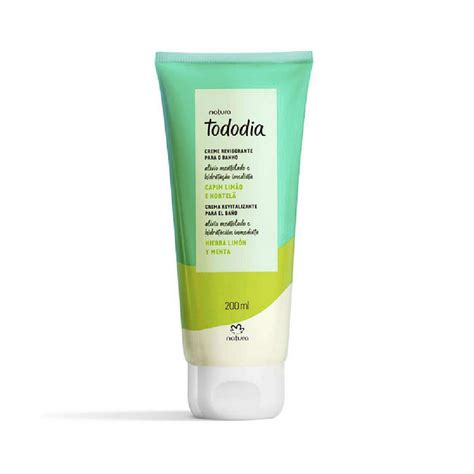 Crema Corporal Durazno Y Flor De Pera Tododia Natura 80 Ml