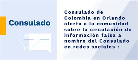 Consulado De Colombia En Orlando Alerta A La Comunidad Sobre La