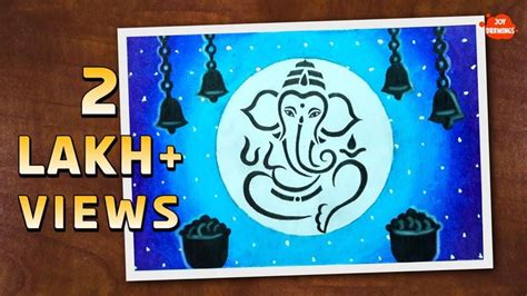 Ganesh chaturthi drawing easy | ganesha drawing easy | How to draw ...