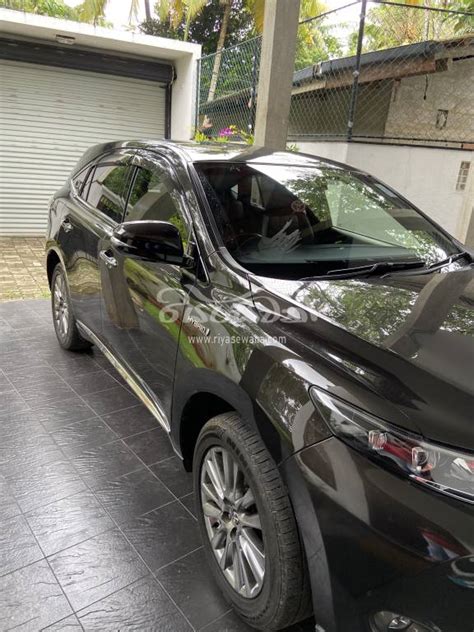 Toyota Harrier Used 2015 Hybrid Rs 19000000 Sri Lanka