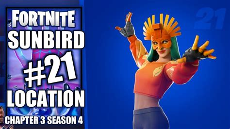 Fortnite Sunbird Character 21 Location Chapter 3 Season 4 Paradise