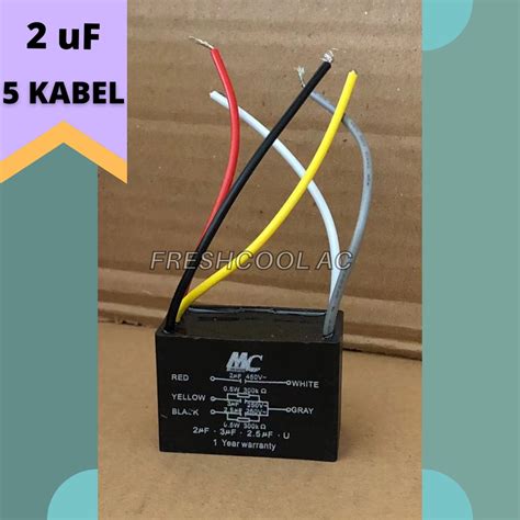 Jual Capacitor Fan Kotak Kapasitor Fan Kotak Kabel Mikro Uf