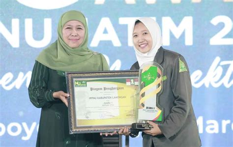 PWNU Jatim Award 2023 Gubernur Khofifah Jadi Tolok Ukur KPI