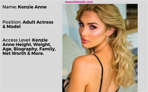 Kenzie Anne Onlyfans Height Wiki Hot Image Net Worth More
