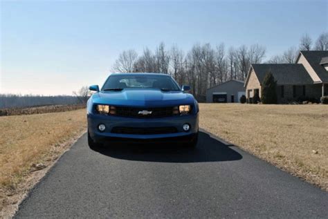 2010 Chevrolet Camaro 2lt Coupe Rare Aqua Blue Metallic