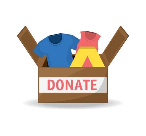 Donating Clothing Illustrations Royalty Free Vector Graphics And Clip Art Istock