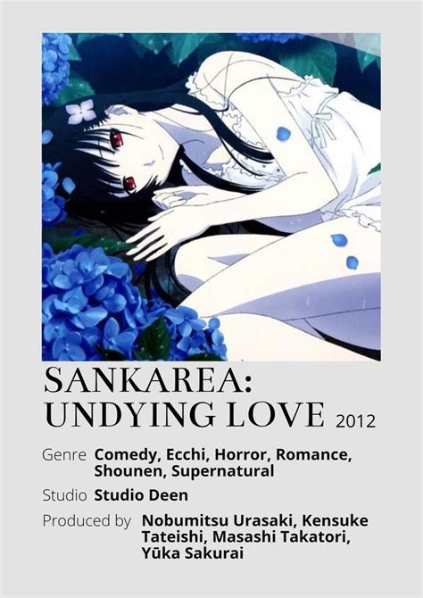 Sankarea Undying Love Nel 2024 Poster Giapponese Film Da Guardare