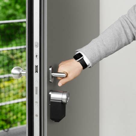 Nuki Serrure Connect E Bluetooth Wi Fi Nuki Smart Lock Pro Noir