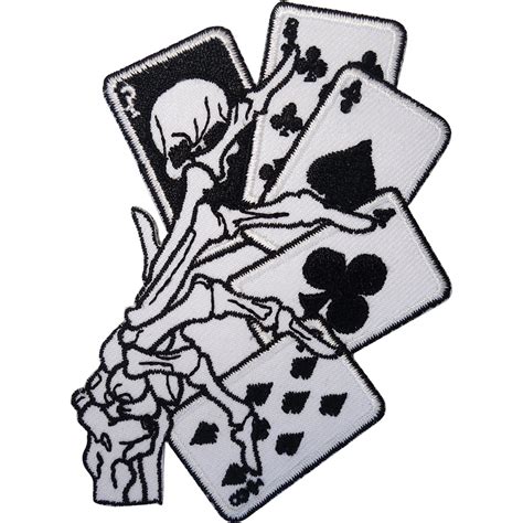 Skeleton Holding Cards Printable Cards