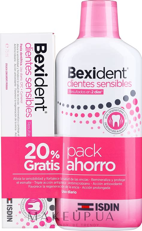 Isdin Bexident Sensitive Toothpaste Ml Mouth Wash Ml