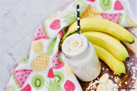 Easy Healthy Banana Smoothie Recipe Mom Does Reviews