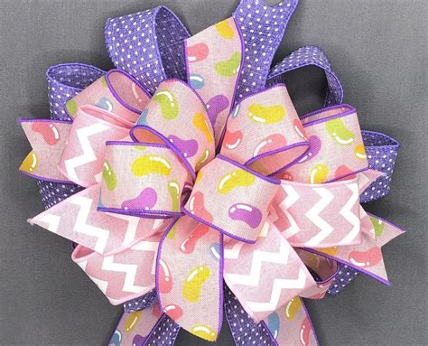 10 Wide Easter Bow Wreath Bow Easter T Bow Lantern Etsy T