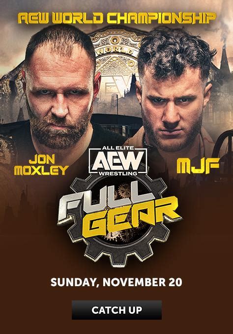 Watch Aew Full Gear Catch Up In Streaming Online Starz On