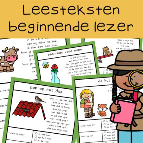 Teksten Beginnende Lezers Start Klas Van Juf Linda