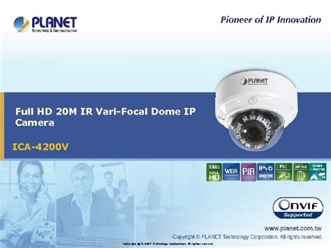 Full HD 20 M IR Vari Focal Dome IP