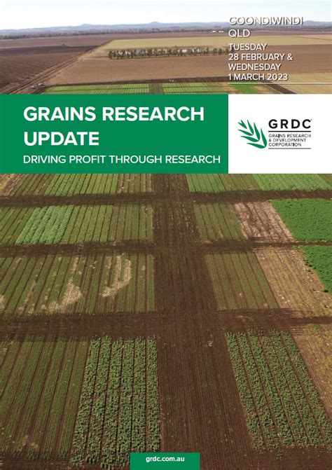 Grdc Grains Research Update Goondiwindi Grdc