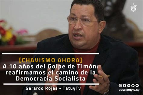 [chavismo Ahora] A 10 Años Del Golpe De Timón Reafirmamos El Camino De