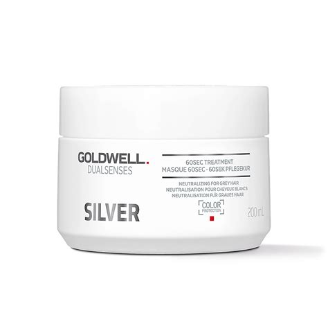 Маски для волос GOLDWELL Маска для седых волос Dualsenses Silver 60 Sec ...