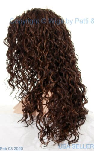 Lace Front Wig Long Rippling Waves Fs427 Brown W Highlights Sexy 388 1 Ebay