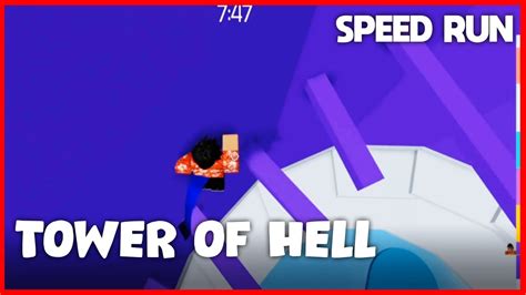 Tower Of Hell Speedrun Roblox Youtube