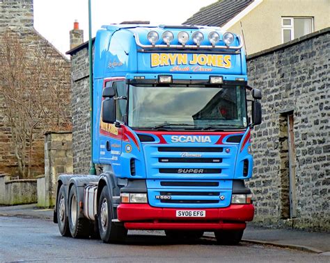 Scania Super R580 Sv06 Efg Bryn Jones Transport Newton Ab Flickr