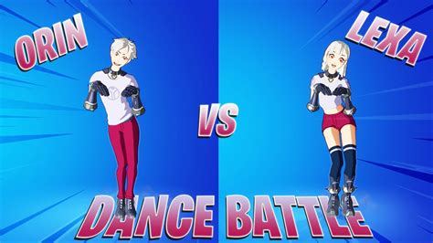 Fortnite Orin Vs Lexa Dance Battle Dance Battle Of Similar Skins Youtube