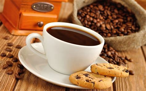 Fondos De Pantalla Comida Beber Vaso Desayuno Galletas Cafe Na