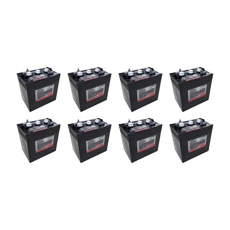 Commander Gc61200 Group Gc2 210 Ah Flooded Deep Cycle Battery Set Of 8