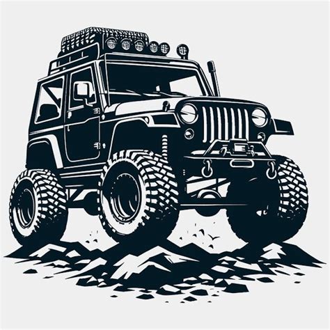 Rugged Off-Road Adventure Jeep with Powerful Accessories | Jiffy Designs