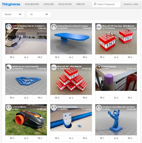 Thingiverse Alternatives: Top 10 3D Printing Tools & Similar Websites | AlternativeTo