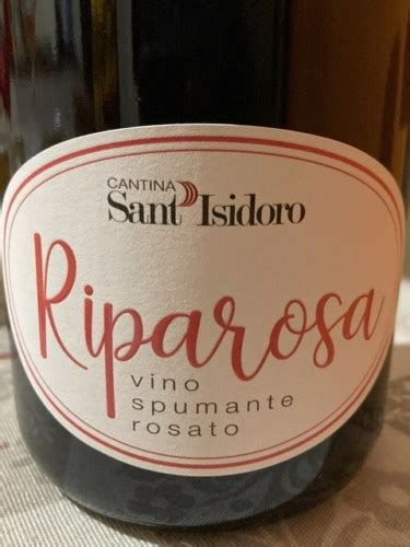 Cantina Sant Isidoro Riparosa Spumante Rosato Vivino US