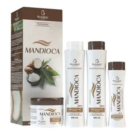 Kit Capilar Profissional Mandioca Bio Instinto Shopee Brasil