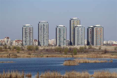 무료 이미지 연안 수평선 건축물 지평선 시티 마천루 도시 풍경 도심 반사 탑 블록 고층 건물 분양 아파트