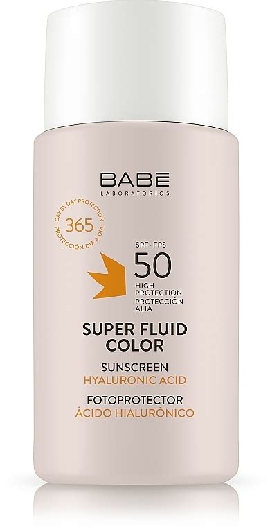 Fluido Facial De Porotecci N Solar Con Color Spf Babe