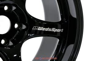 Wedssport Rn M Gloss Black Finish Wheel Set