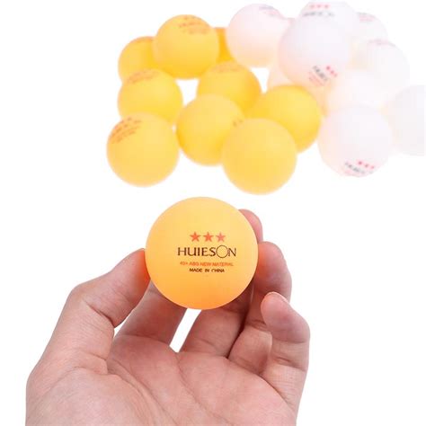 10Pcs Table Tennis Ball 40 Mm Diameter 2 8G 3 Star ABS Plastic Ping