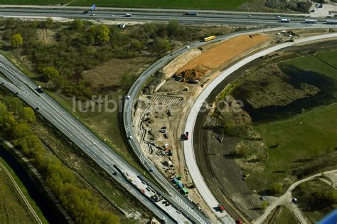 Sch Nerlinde Von Oben Baustelle An Der Verkehrsf Hrung Am