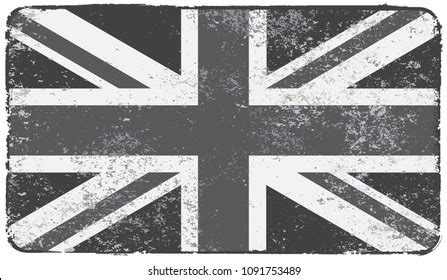 Grunge Uk Flagvector British Flag Stock Vector Royalty Free 662362297