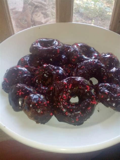 Double Chocolate Donut Recipe | ThriftyFun