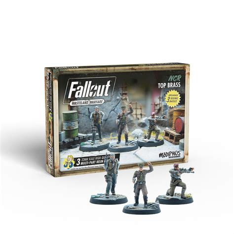 Fallout Wasteland Warfare New Vegas Ncr Forces Bundle