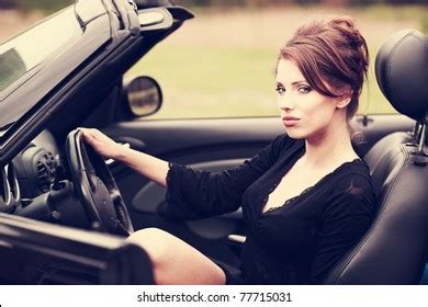 Sexy Woman Car Shutterstock