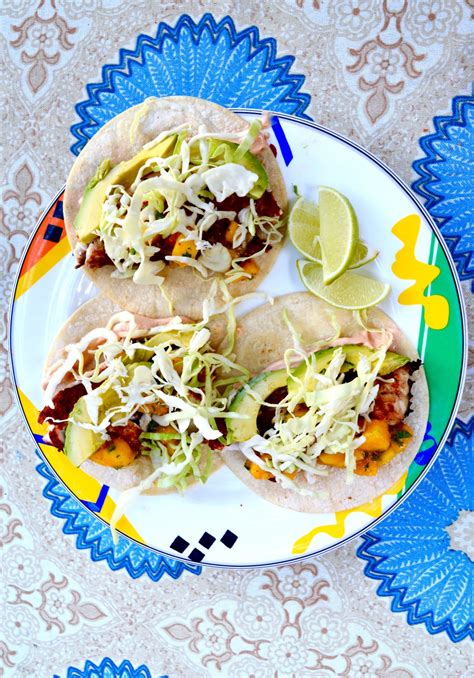 Grilled Red Snapper Tacos - The Kitchen Flamingo