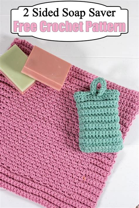 14 Crochet Soap Saver Patterns For Bathroom Essentials