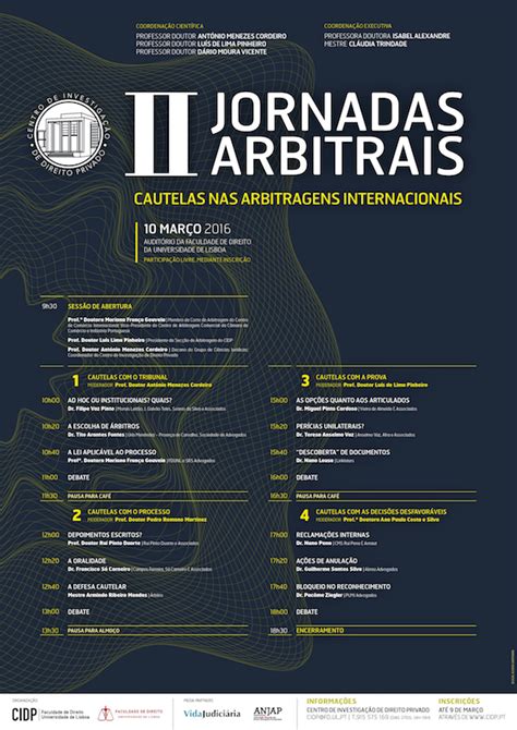 Fdul Recebe Jornadas Arbitrais Udireito Portal Estudante De Direito