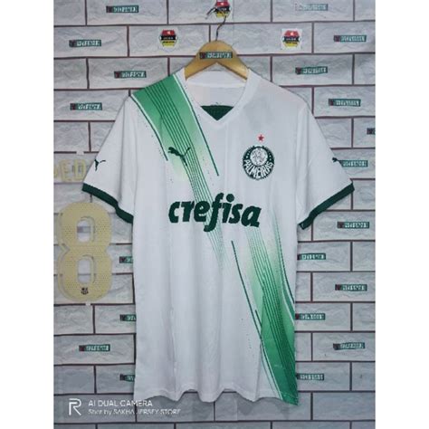 Jual Obral Jersey Bola Palmeiras Away 2023 2024 Club Langka Medioker