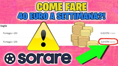 Sorare Squadra Economica Per Andare A Premio Youtube