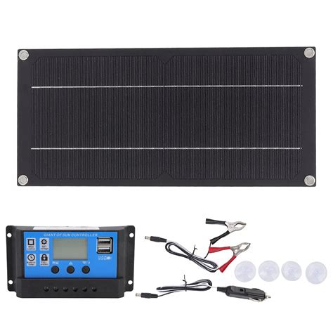 PANEL SŁONECZNY ZESTAW SOLARNY 600W REGULATOR 18V DO KAMPERA PRZYCZEPY