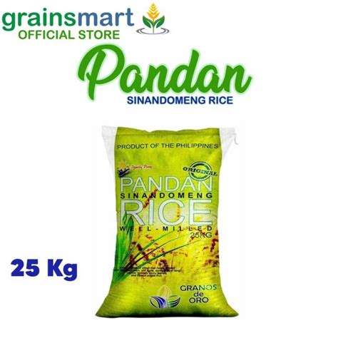 Grainsmart Pandan Sinandomeng Well Milled Rice Kg Lazada Ph