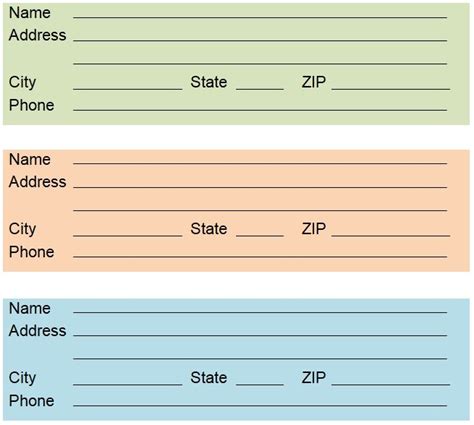 Free Address Book Template Excel Word Pdf Excel Tmp